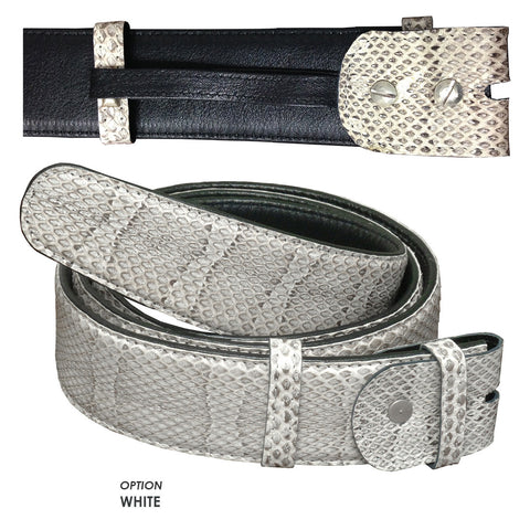 The Grip Master XOTICS Water Snake 1.5" Leather Belt