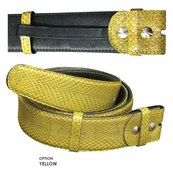 The Grip Master XOTICS Water Snake 1.5" Leather Belt