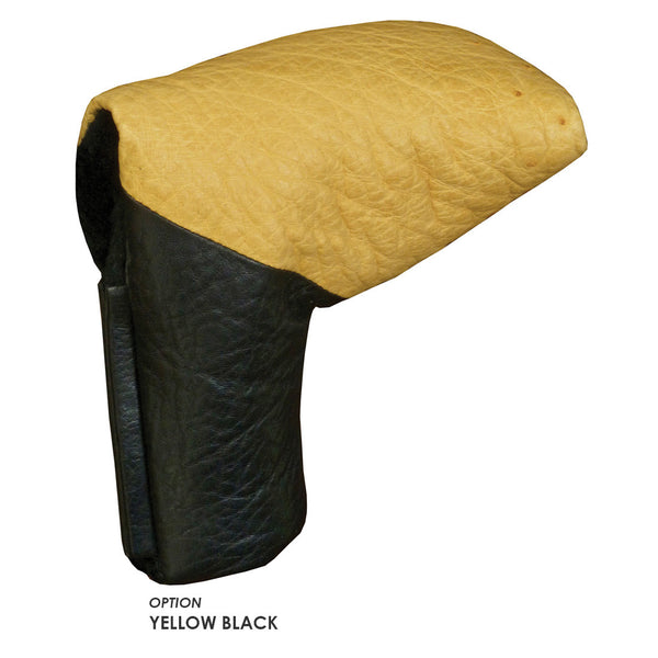The Grip Master XOTICS Ostrich Body Putter Blade Leather Headcover