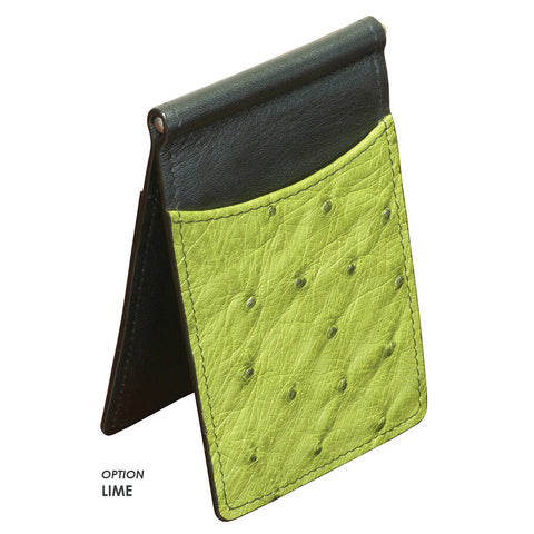 The Grip Master XOTICS Ostrich Body Leather Wallet