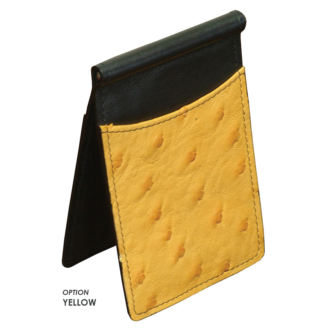 Ostrich Skin Wallet Mens Leather Wallet