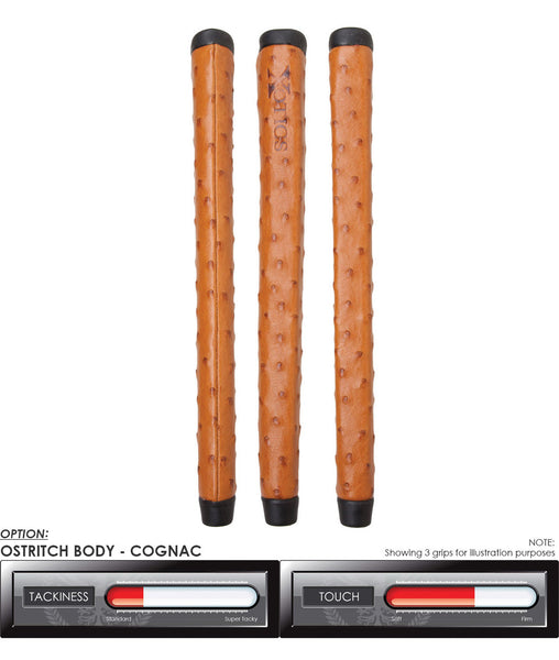 The Grip Master XOTICS Ostritch Putter Sewn