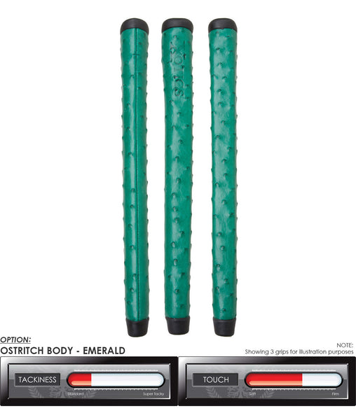 The Grip Master XOTICS Ostritch Putter Sewn