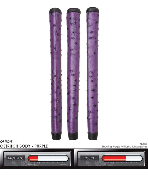 The Grip Master XOTICS Ostritch Putter Sewn