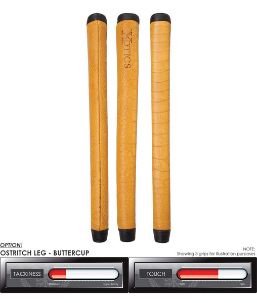 The Grip Master XOTICS Ostritch Putter Sewn