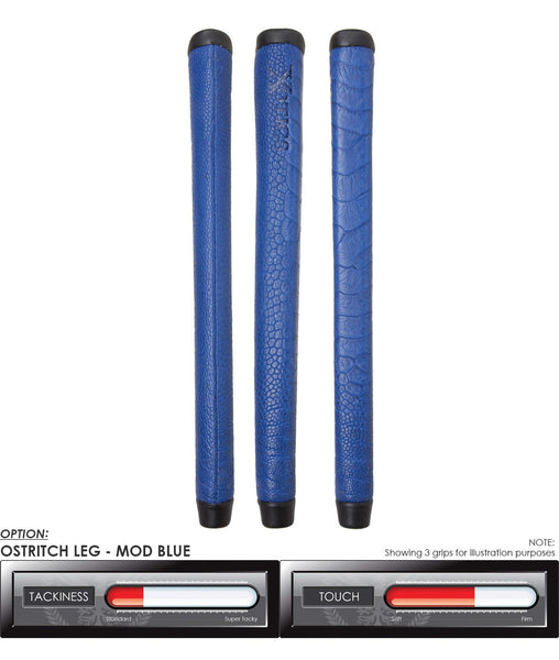 The Grip Master XOTICS Ostritch Putter Sewn