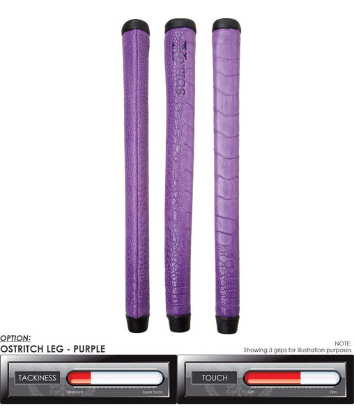 The Grip Master XOTICS Ostritch Putter Sewn
