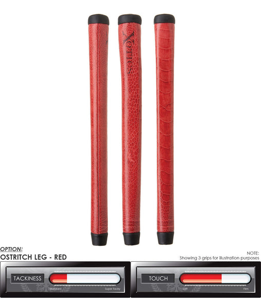 The Grip Master XOTICS Ostritch Putter Sewn